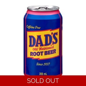 Dad's Root Beer 355ml can